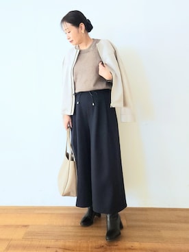 word.kumaさん（レディース・154cm）の秋コーディネート