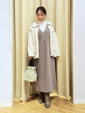 word.kumaさん（レディース・154cm）の冬コーディネート