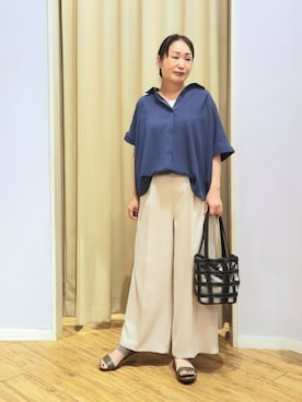world.kumaさん（レディース・154cm）の夏コーディネート