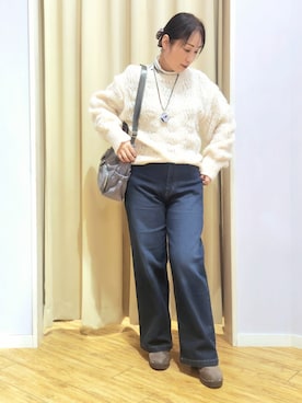 word.kumaさん（レディース・154cm）の冬コーディネート