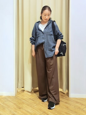 world.kumaさん(レディース・154cm)の夏コーディネート