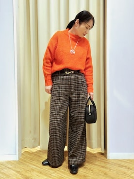 word.kumaさん（レディース・154cm）の冬コーディネート