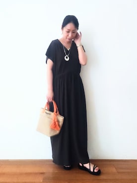 「ドレスキップ」｜word.kumaさん（レディース・154cm）の夏コーディネート