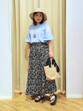 world.kumaさん（レディース・154cm）の夏コーディネート
