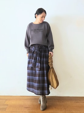 word.kumaさん（レディース・154cm）の秋コーディネート