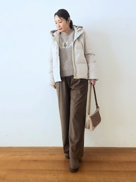 「SHOO・LA・RUE（シューラルー）のアイテム」を使った、word.kumaさん（レディース・154cm）の秋コーディネート