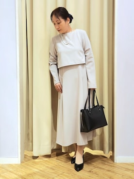 word.kumaさん（レディース・154cm）の冬コーディネート