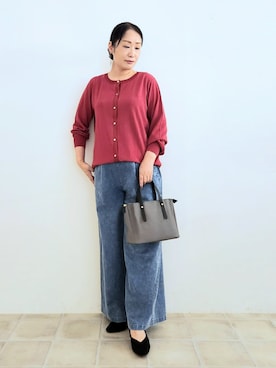 「SHOO・LA・RUE（シューラルー）のアイテム」を使った、word.kumaさん（レディース・154cm）の夏コーディネート
