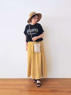 「ドレスキップ」｜word.kumaさん（レディース・154cm）の夏コーディネート