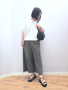「ドルマン」｜word.kumaさん（レディース・154cm）の夏コーディネート