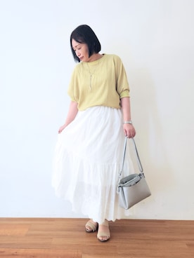 word.kumaさん（レディース・154cm）の春コーディネート