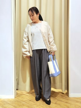 world.kumaさん（レディース・154cm）の春コーディネート