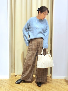 word.kumaさん（レディース・154cm）の冬コーディネート