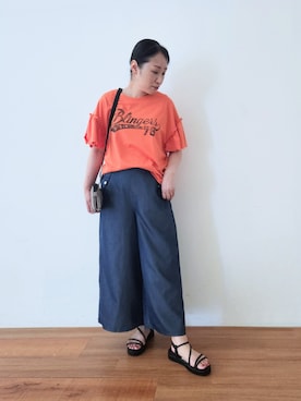 「ドレスキップ」｜word.kumaさん（レディース・154cm）の夏コーディネート