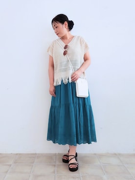 word.kumaさん(レディース・154cm)の夏コーディネート