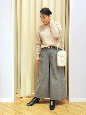 word.kumaさん(レディース・154cm)の冬コーディネート