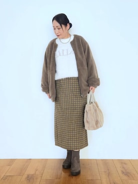word.kumaさん（レディース・154cm）の秋コーディネート