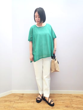 world.kumaさん（レディース・154cm）の春コーディネート