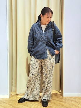 world.kumaさん（レディース・154cm）の春コーディネート