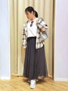 word.kumaさん（レディース・154cm）の春コーディネート