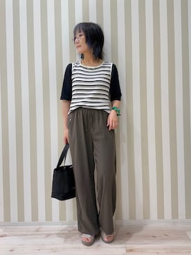 misakiさん(レディース・157cm)の夏コーディネート