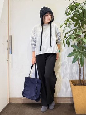 misakiさん（レディース・157cm）の冬コーディネート