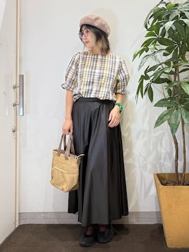 「アイテム（スニーカー）」を使った、misakiさん（レディース・157cm・40代）の夏コーディネート