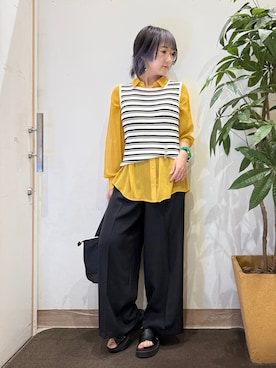 misakiさん（レディース・157cm）の夏コーディネート