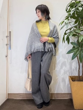 misakiさん（レディース・157cm）の冬コーディネート