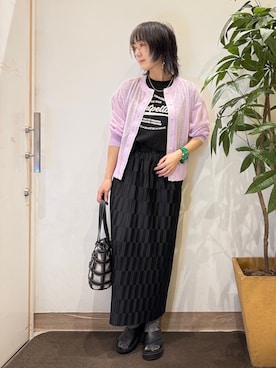 misakiさん（レディース・157cm）の春コーディネート