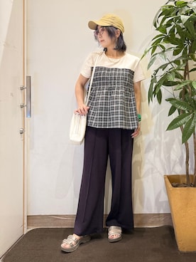 misakiさん(レディース・157cm)の夏コーディネート