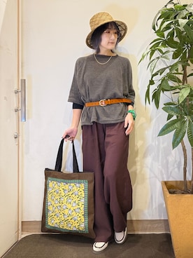 misakiさん(レディース・157cm)の春コーディネート