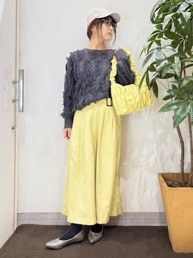 misakiさん（レディース・157cm）の冬コーディネート