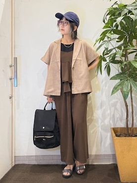 misakiさん(レディース・157cm)の夏コーディネート
