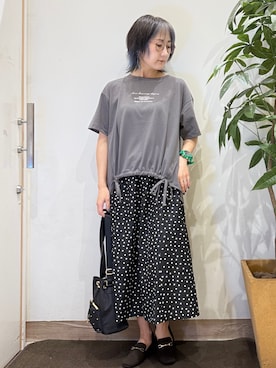 misakiさん(レディース・157cm)の夏コーディネート
