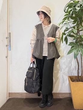 misakiさん（レディース・157cm）の秋コーディネート