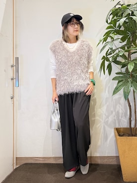 「パンツスタイル」｜misakiさん（レディース・157cm・40代）の秋コーディネート