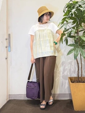 misakiさん（レディース・157cm）の夏コーディネート