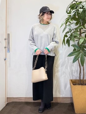 misakiさん（レディース・157cm）の冬コーディネート