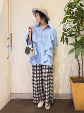 misakiさん（レディース・157cm）の夏コーディネート