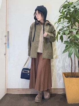 misakiさん（レディース・157cm）の秋コーディネート