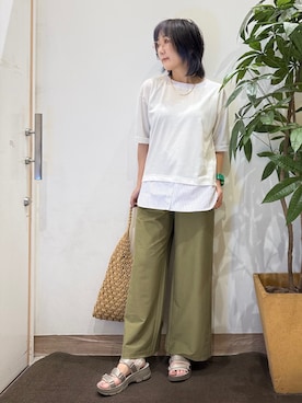 misakiさん(レディース・157cm)の夏コーディネート
