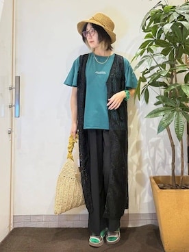 misakiさん（レディース・157cm）の夏コーディネート