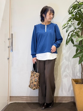 misakiさん（レディース・157cm）の秋コーディネート