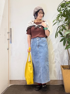 misakiさん（レディース・157cm）の夏コーディネート