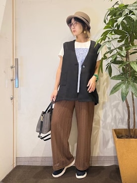 misakiさん(レディース・157cm)の夏コーディネート