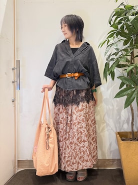 misakiさん(レディース・157cm)の夏コーディネート
