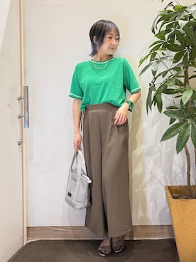 misakiさん（レディース・157cm）の夏コーディネート