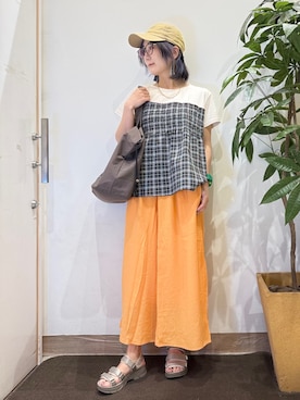 misakiさん(レディース・157cm)の夏コーディネート