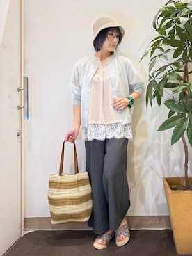 misakiさん（レディース・157cm）の夏コーディネート